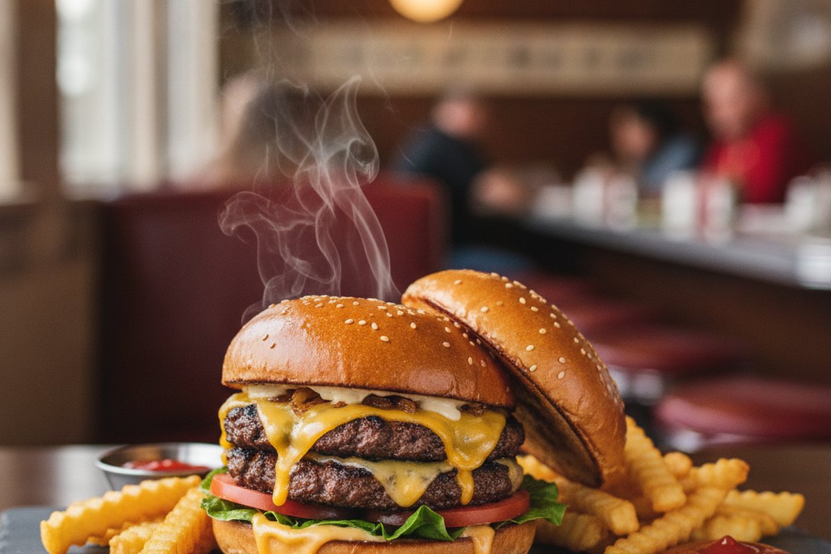 Un burger qui donne faim, c'est la commande à moitié gagnée