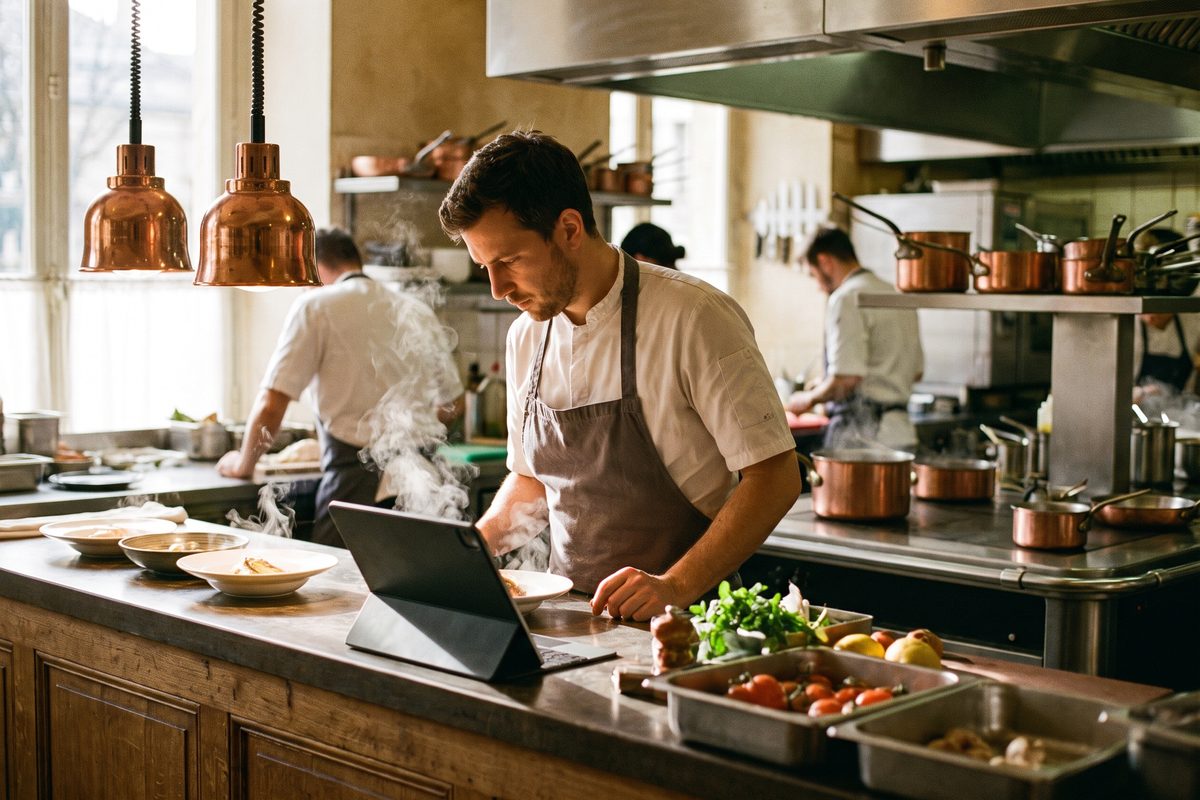 Un restaurateur qui pilote ses plateformes de livraison