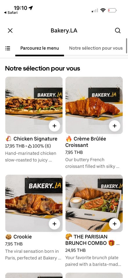Carte restaurant optimisée sur Uber Eats, n°10