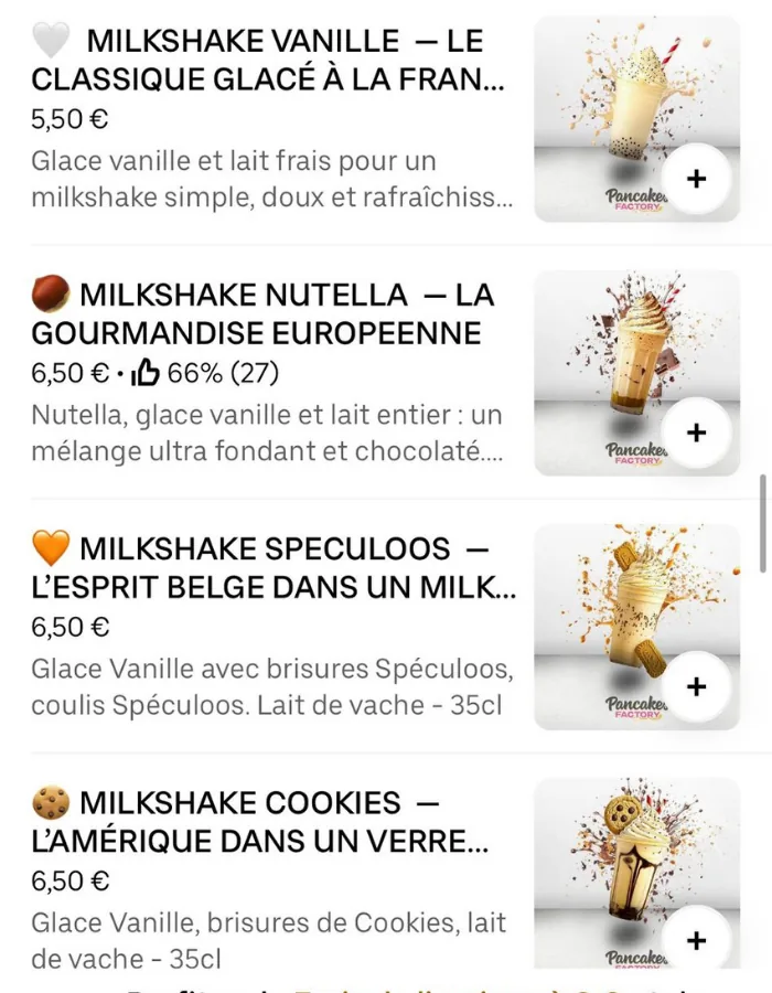 Menu Premium 30