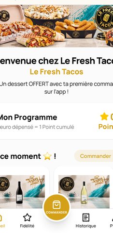 Le Fresh Tacos app