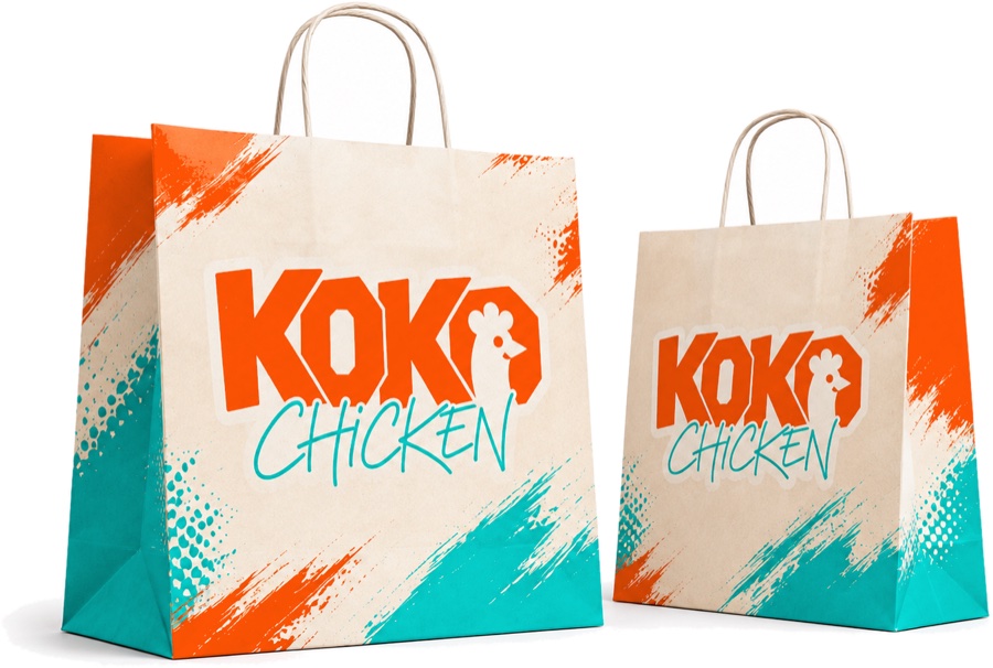 KOKO CHICKEN, packaging