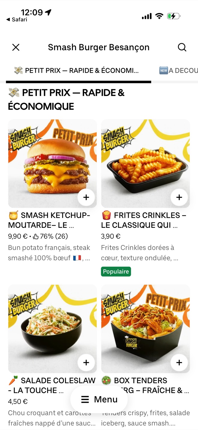 Capture Uber Eats Manager