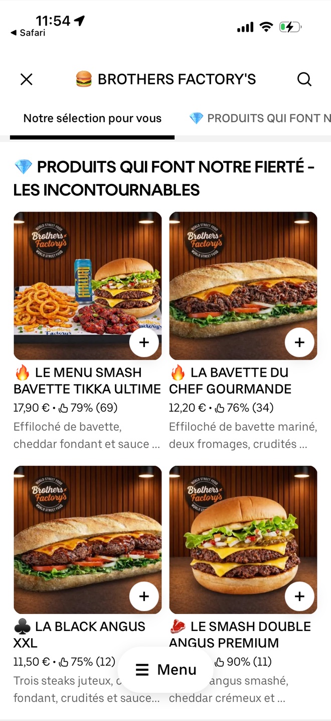 Capture Uber Eats Manager